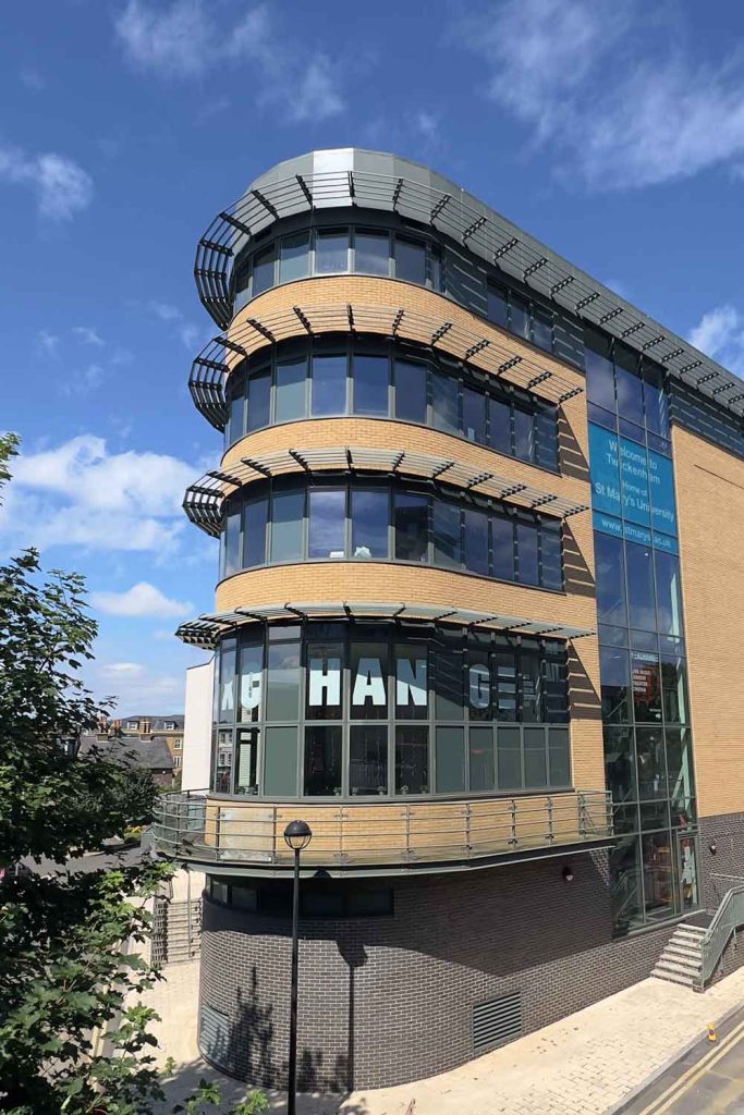 The Exchange viewed from the bridge outside Twickenham train station